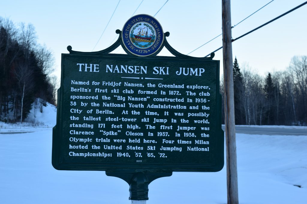 Nansen Ski Jump - Milan, NH - Androscoggin Valley Tour