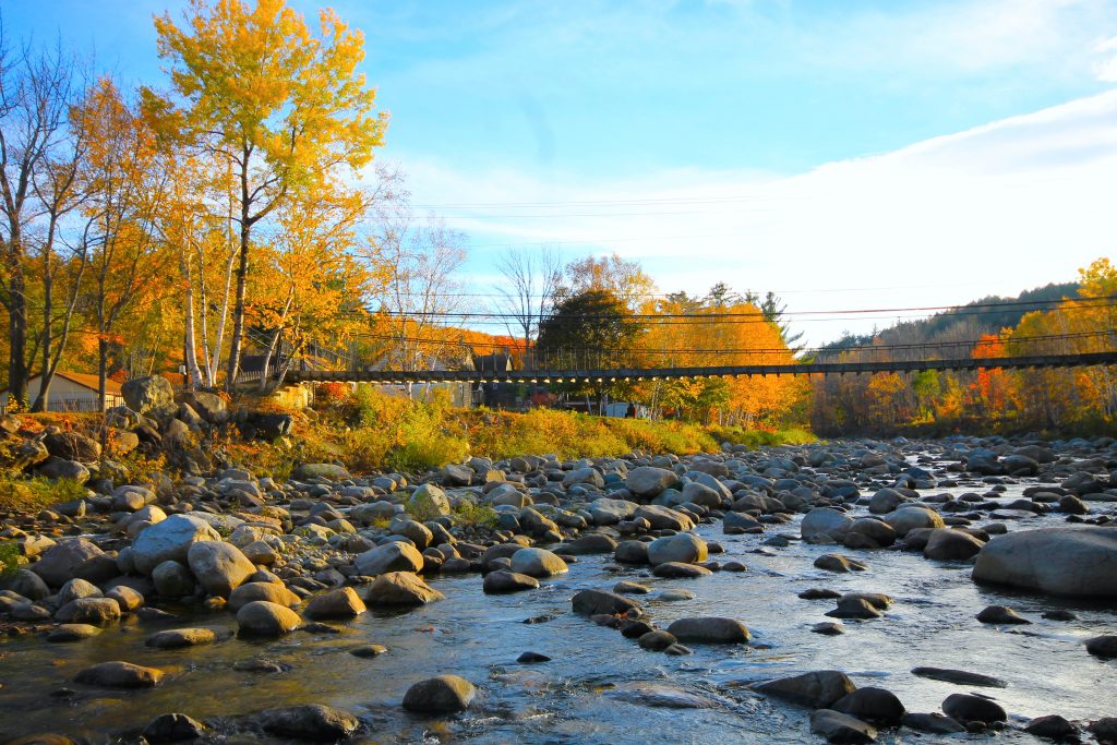 Swinging Bridge Gorham, NH Androscoggin Valley Tour